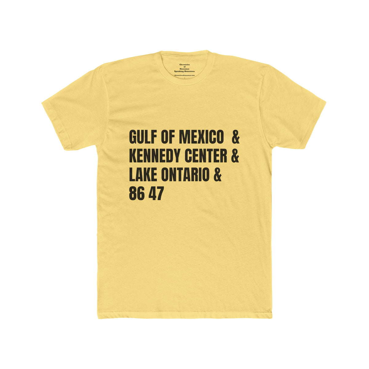 "Gulf of Mexico & Kennedy Center & Lake Ontario & 86 47"
