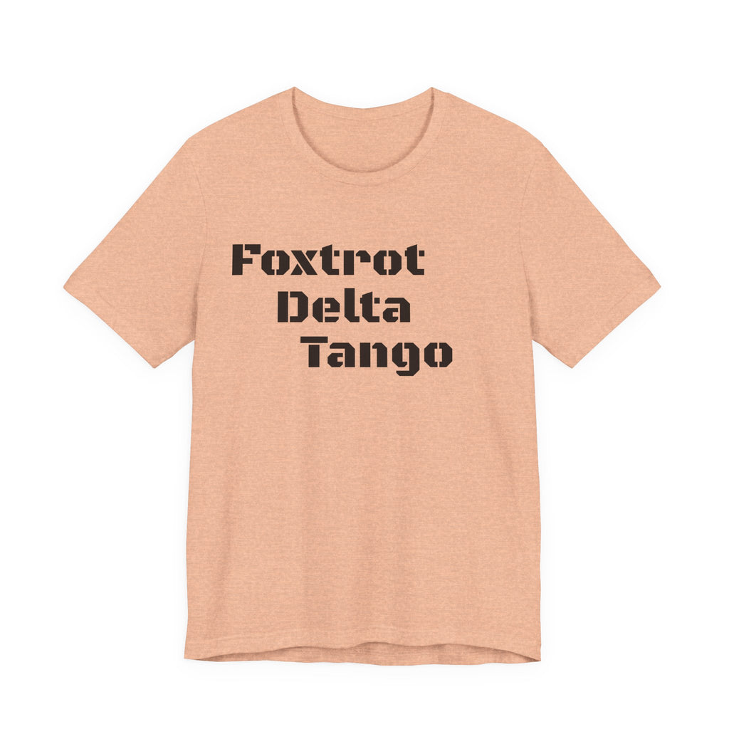 Foxtrot Delta Tango T‑Shirt — Light