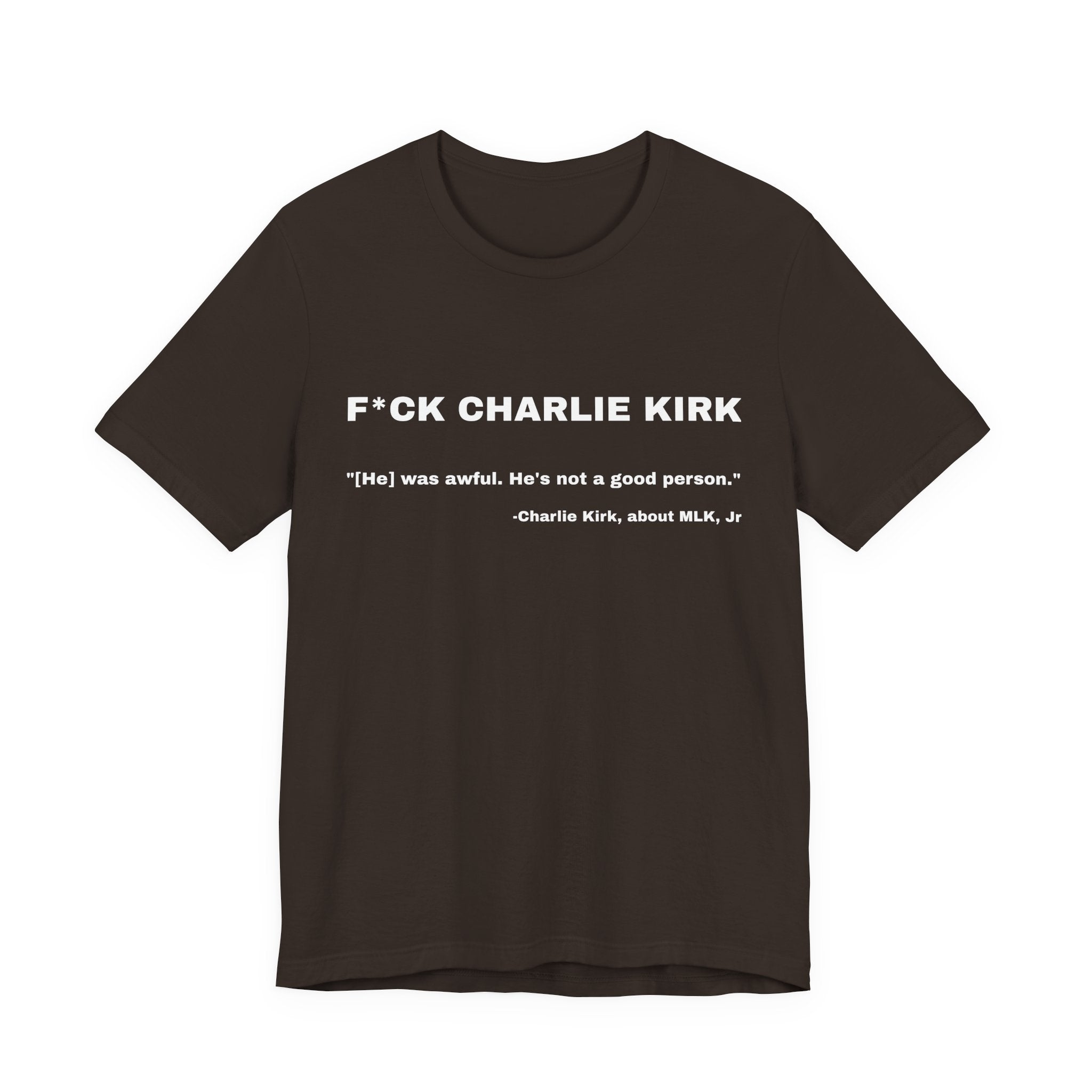 CHARLIE KIRK: MLK Quote Shirt - Red