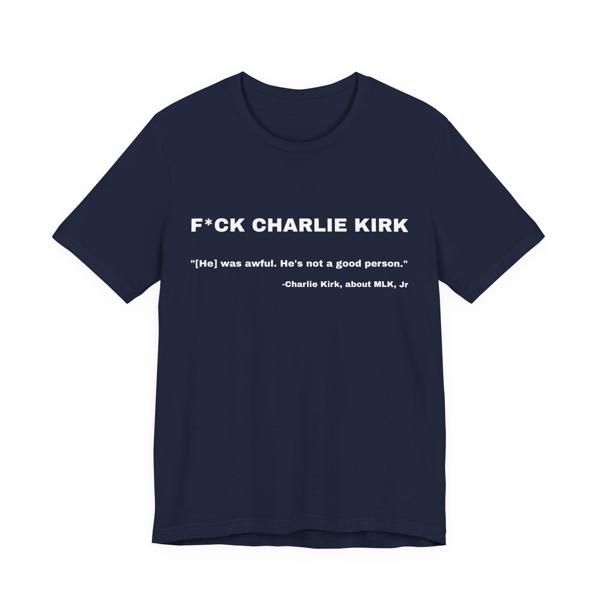 CHARLIE KIRK: MLK Quote Shirt - Red