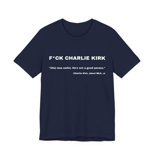 CHARLIE KIRK: MLK Quote Shirt - Red