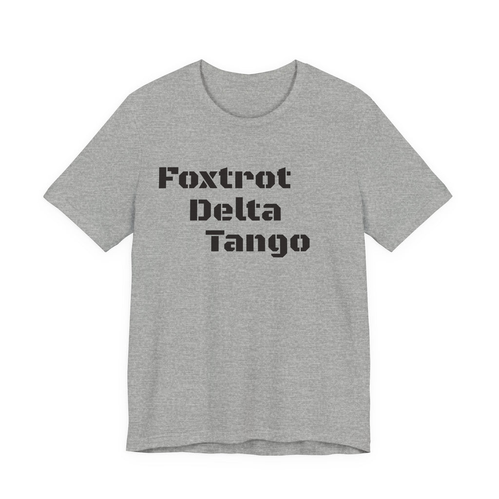 Foxtrot Delta Tango T‑Shirt — Light