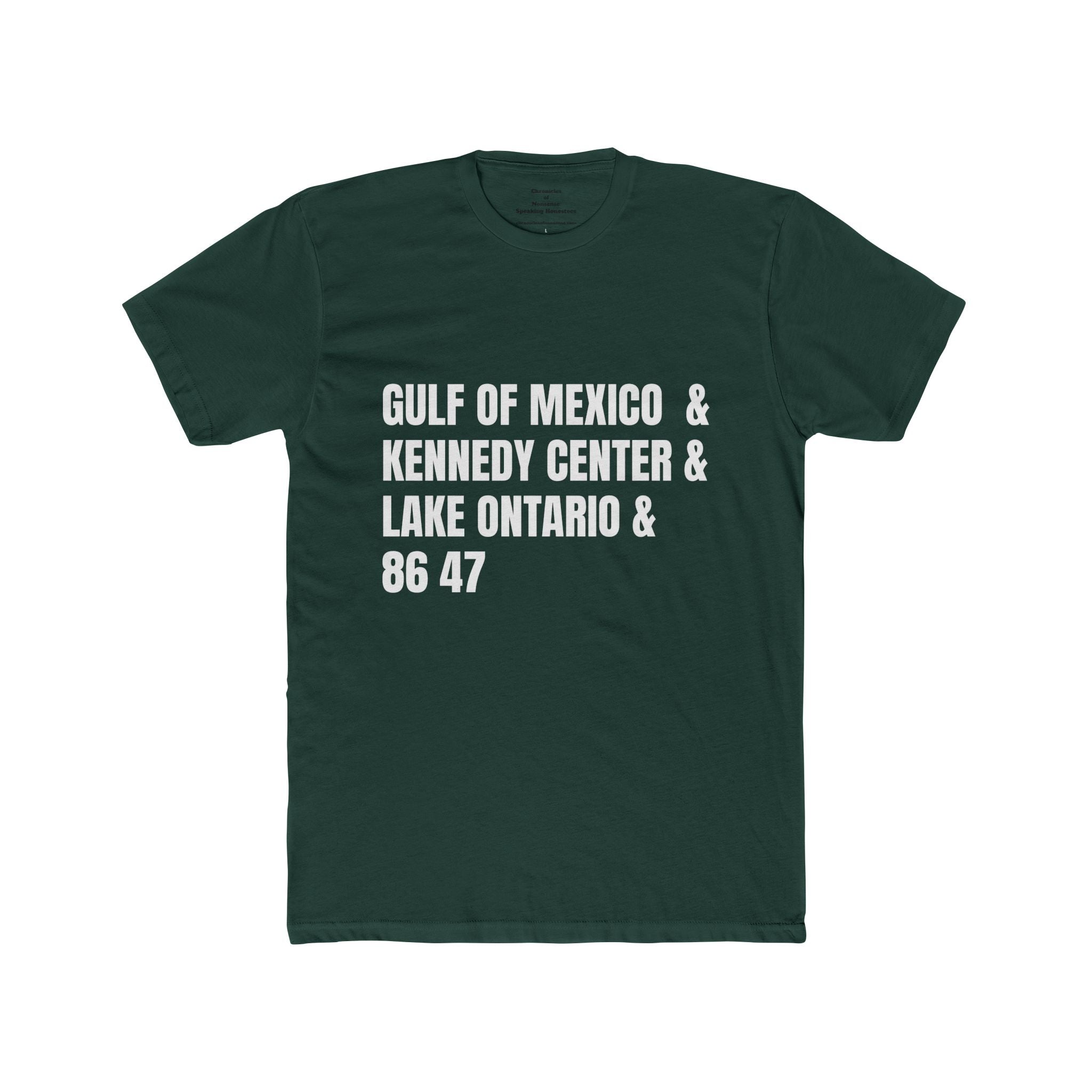 "Gulf of Mexico & Kennedy Center & Lake Ontario & 86 47"