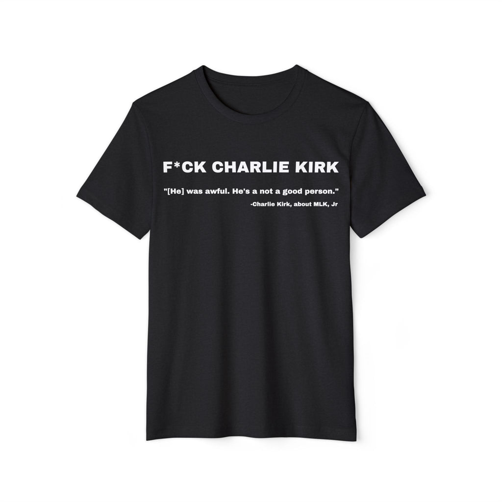 Charlie Kirk MLK Quote - Black