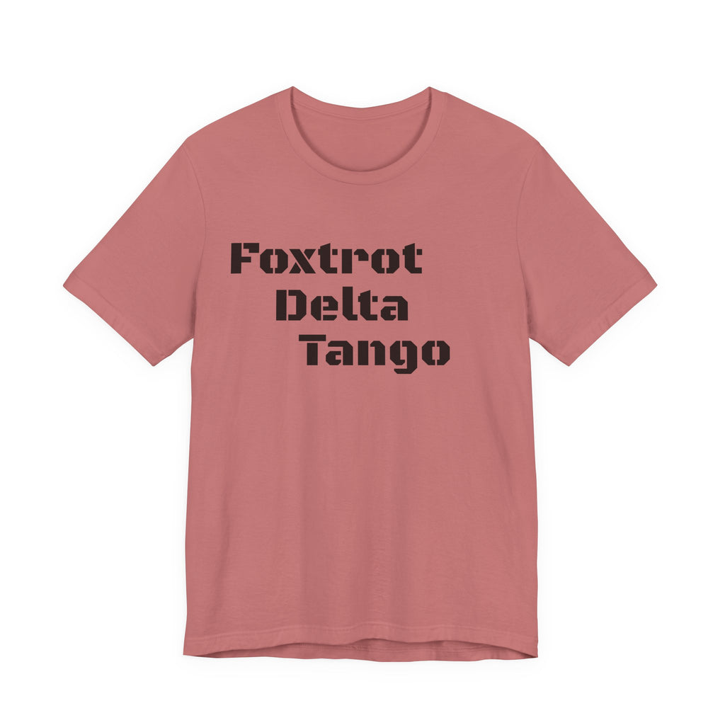 Foxtrot Delta Tango T‑Shirt — Light