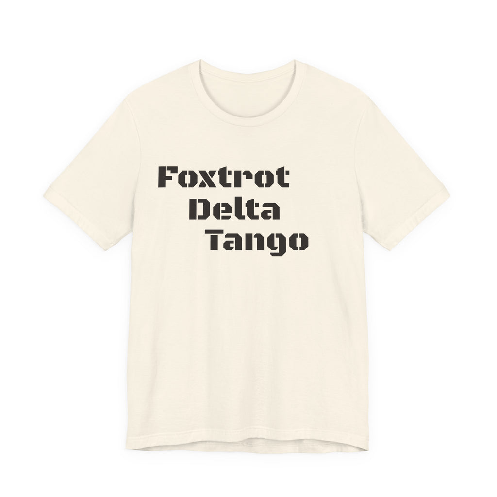 Foxtrot Delta Tango T‑Shirt — Light