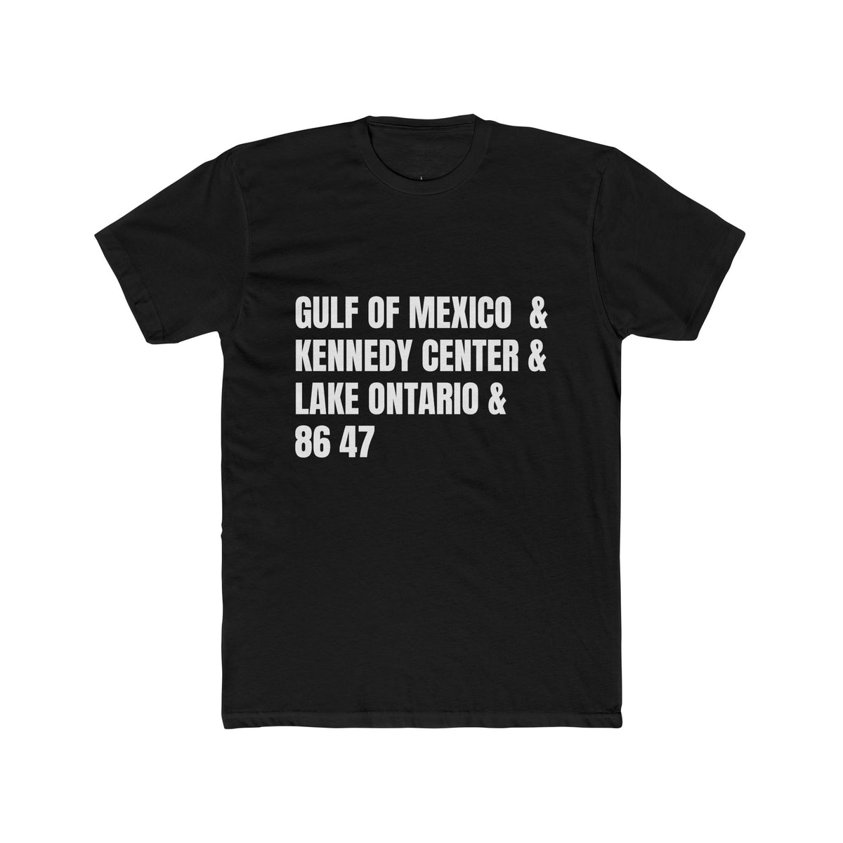 "Gulf of Mexico & Kennedy Center & Lake Ontario & 86 47"