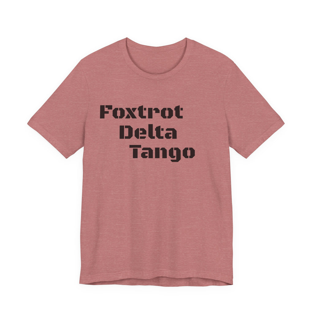 Foxtrot Delta Tango T‑Shirt — Light